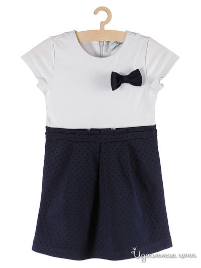 Платье 5.10.15, цвет синий, белый