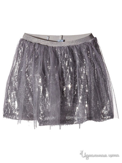 Юбка 5.10.15, цвет серый