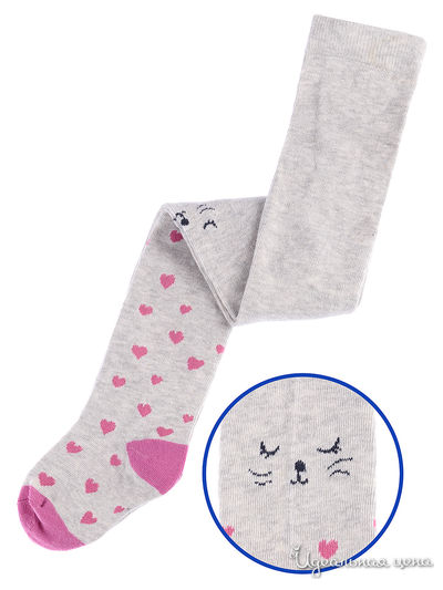 Колготки 5.10.15, цвет серый