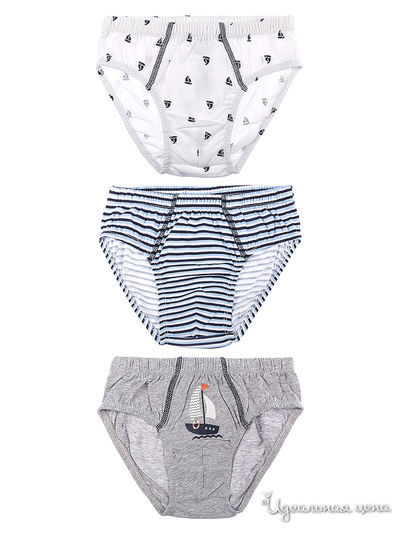 Комплект трусов, 3 шт 5.10.15, цвет мультиколор