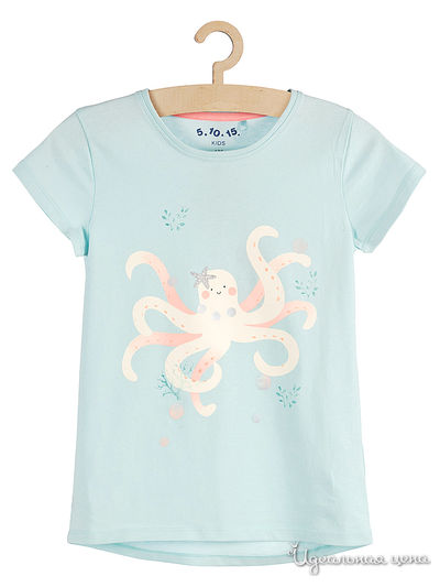 Футболка 5.10.15, цвет бирюзовый