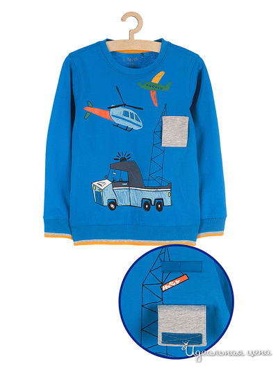 Лонгслив 5.10.15, цвет синий