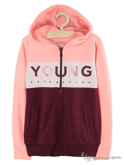 Толстовка 5.10.15, цвет розовый