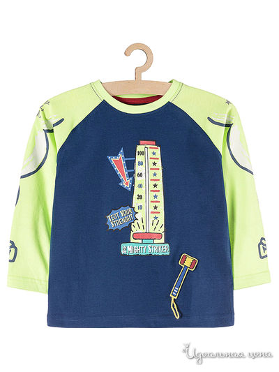 Лонгслив 5.10.15, цвет желтый, синий