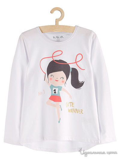 Лонгслив 5.10.15, цвет белый