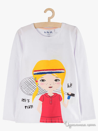 Лонгслив 5.10.15, цвет белый