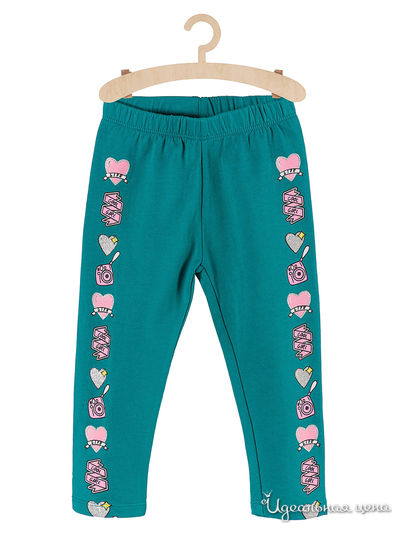 Леггинсы 5.10.15, цвет темно-зеленый