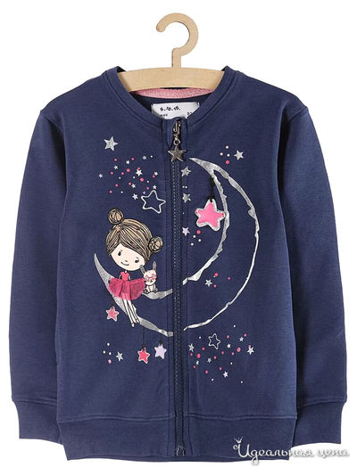 Толстовка 5.10.15, цвет синий