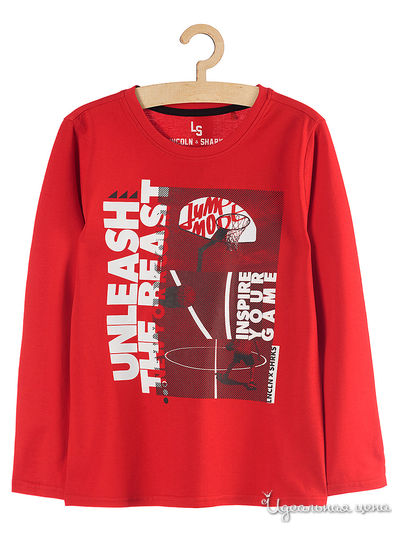 Лонгслив 5.10.15, цвет красный