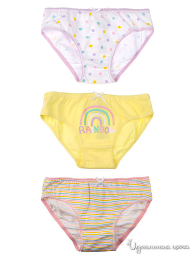 Комплект трусов, 3 шт 5.10.15, цвет мультиколор