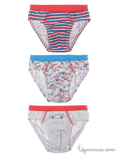 Комплект трусов, 3 шт 5.10.15, цвет мультиколор