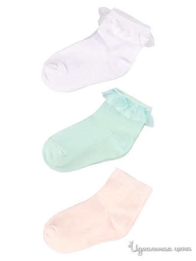 Комплект носков, 3 пары 5.10.15, цвет мультиколор