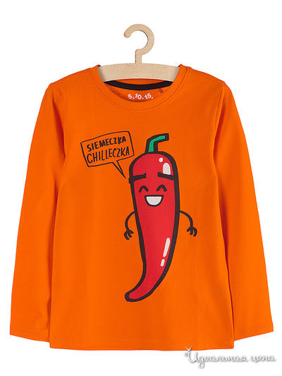 Лонгслив 5.10.15, цвет оранжевый