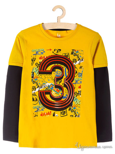 Лонгслив 5.10.15, цвет желтый