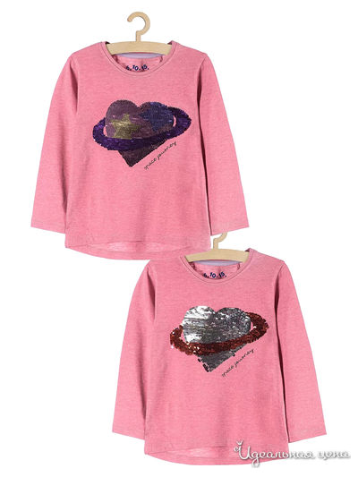 Лонгслив 5.10.15, цвет розовый