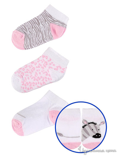 Комплект носков, 3 пары 5.10.15, цвет мультиколор