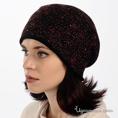 Берет Luisa Cerano&Rabe, цвет цвет черно-красный