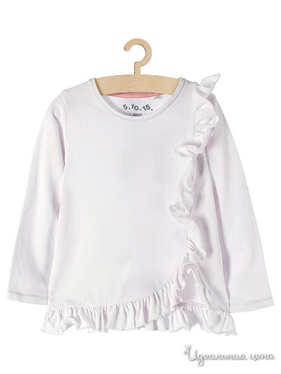 Лонгслив 5.10.15, цвет белый