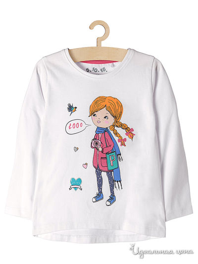 Лонгслив 5.10.15, цвет белый