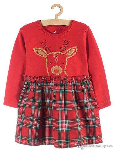 Платье 5.10.15, цвет красный