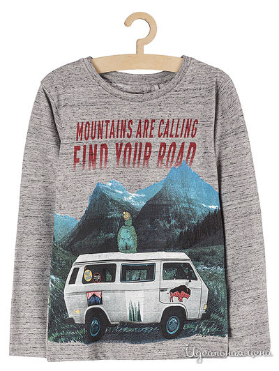 Лонгслив 5.10.15, цвет серый