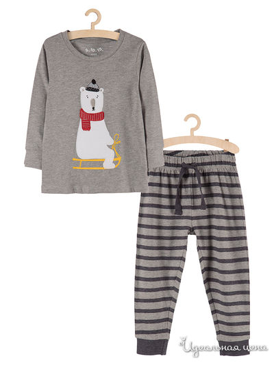 Пижама 5.10.15, цвет серый
