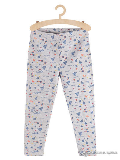 Леггинсы 5.10.15, цвет белый, серый