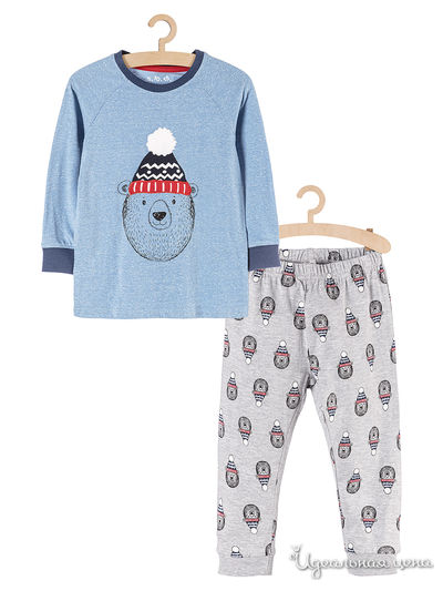 Пижама 5.10.15, цвет голубой