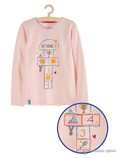 Лонгслив 5.10.15, цвет розовый