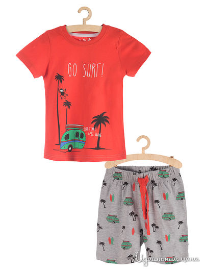 Пижама 5.10.15, цвет красный