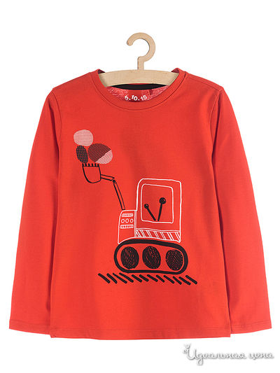 Лонгслив 5.10.15, цвет красный