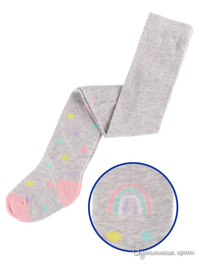 Колготки 5.10.15, цвет серый