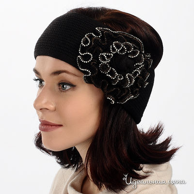 Повязка Luisa Cerano&Rabe, цвет цвет темно-коричневый