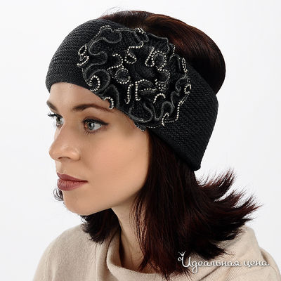 Повязка Luisa Cerano&Rabe, цвет цвет темно-серый