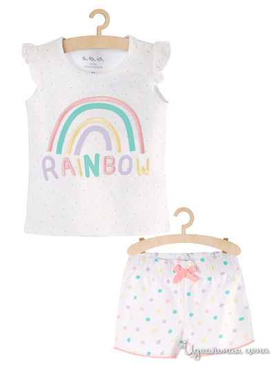 Пижама 5.10.15, цвет белый