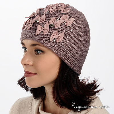 шапка Luisa Cerano&Rabe, цвет цвет розовый