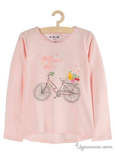 Лонгслив 5.10.15, цвет розовый