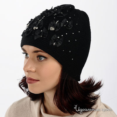 шапка Luisa Cerano&Rabe, цвет цвет черный