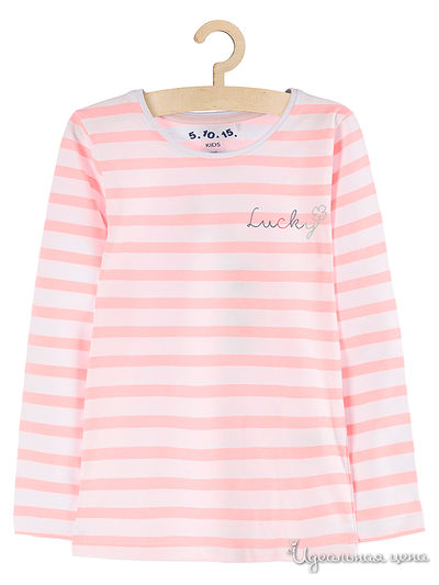 Лонгслив 5.10.15, цвет желтый, розовый