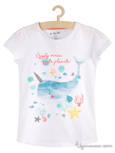 Футболка 5.10.15, цвет белый