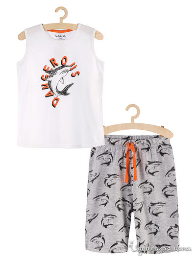 Пижама 5.10.15, цвет белый