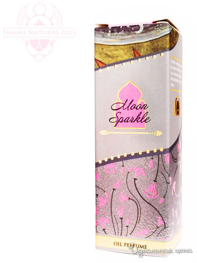 Духи женские на основе масла Мун спаркль, 3 мл, Shams Natural Oils, цвет Желтый