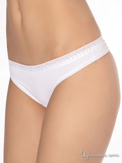 Трусы-стринги SiSi, цвет белый
