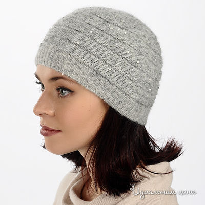 шапка Luisa Cerano&Rabe, цвет цвет серый