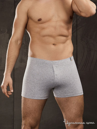 Трусы-боксеры OMSA, цвет серый