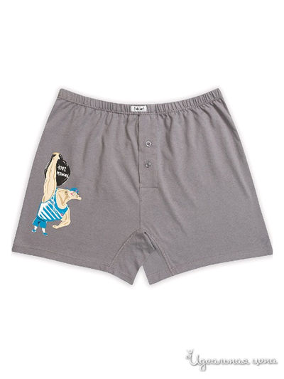 Трусы-боксеры Pelican, цвет серый