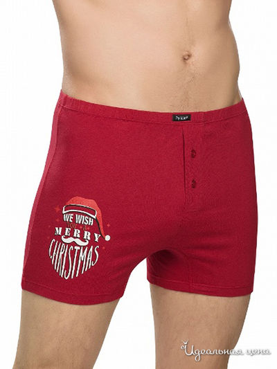 Трусы-боксеры Pelican, цвет красный