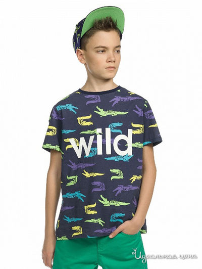 Футболка Pelican, цвет темно-синий