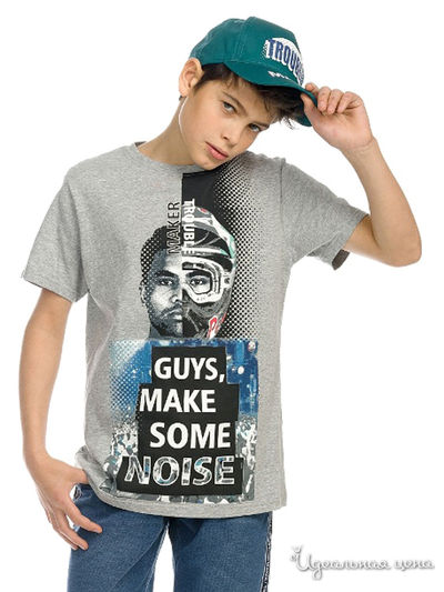 Футболка Pelican, цвет серый