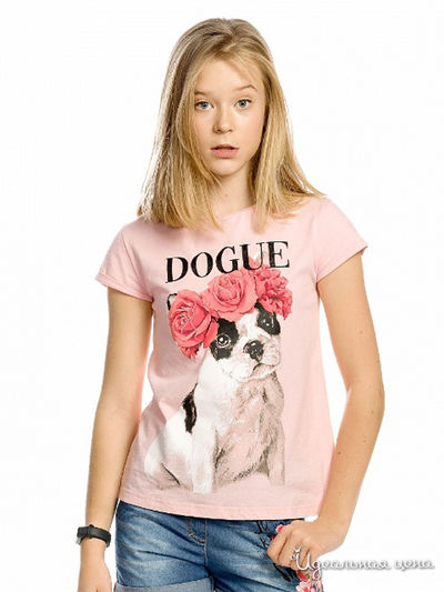 Футболка Pelican, цвет розовый